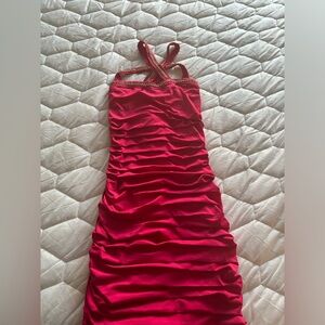 Beautiful pink mini dress